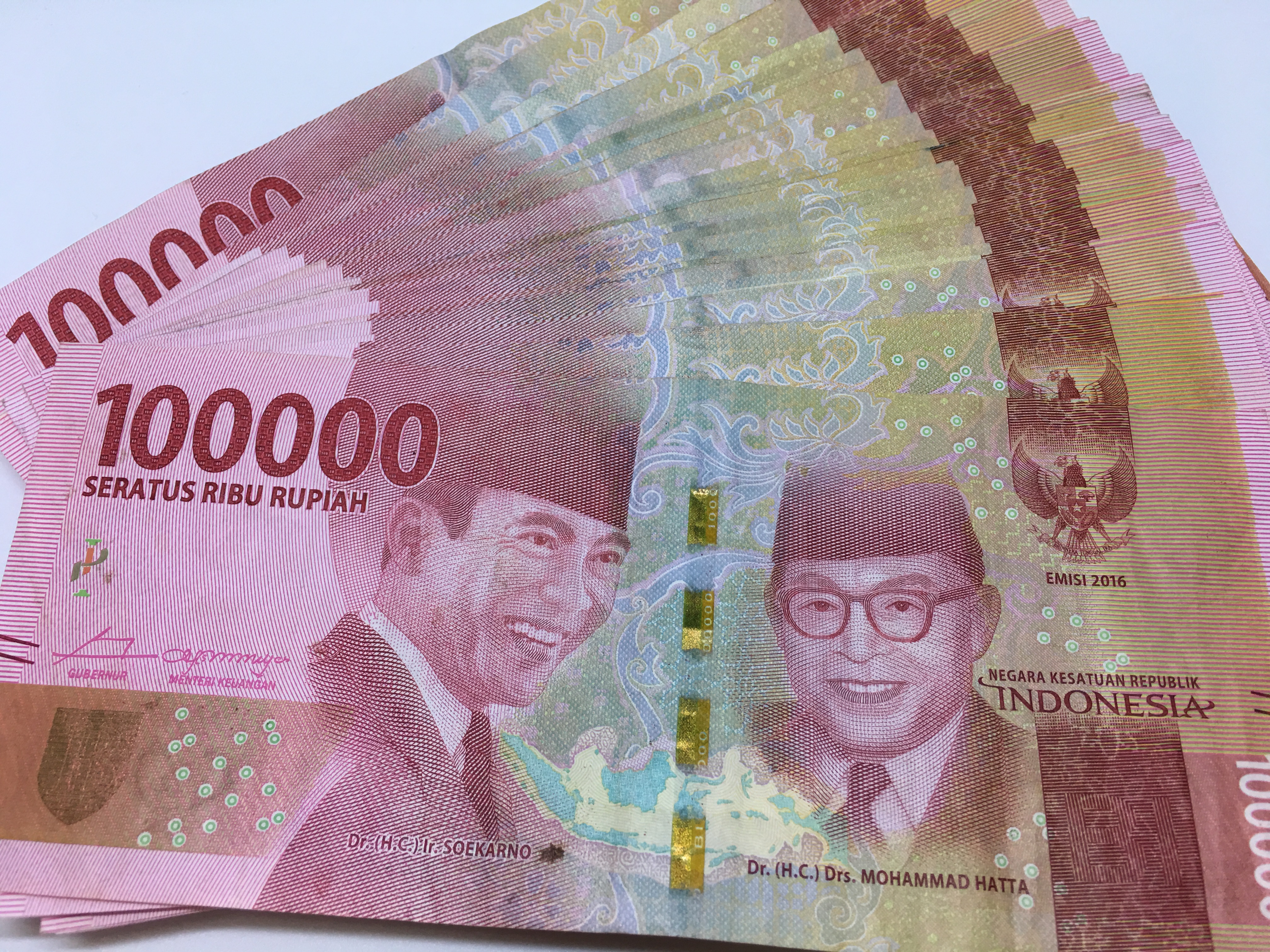 インドネシアルピア 350万rp-