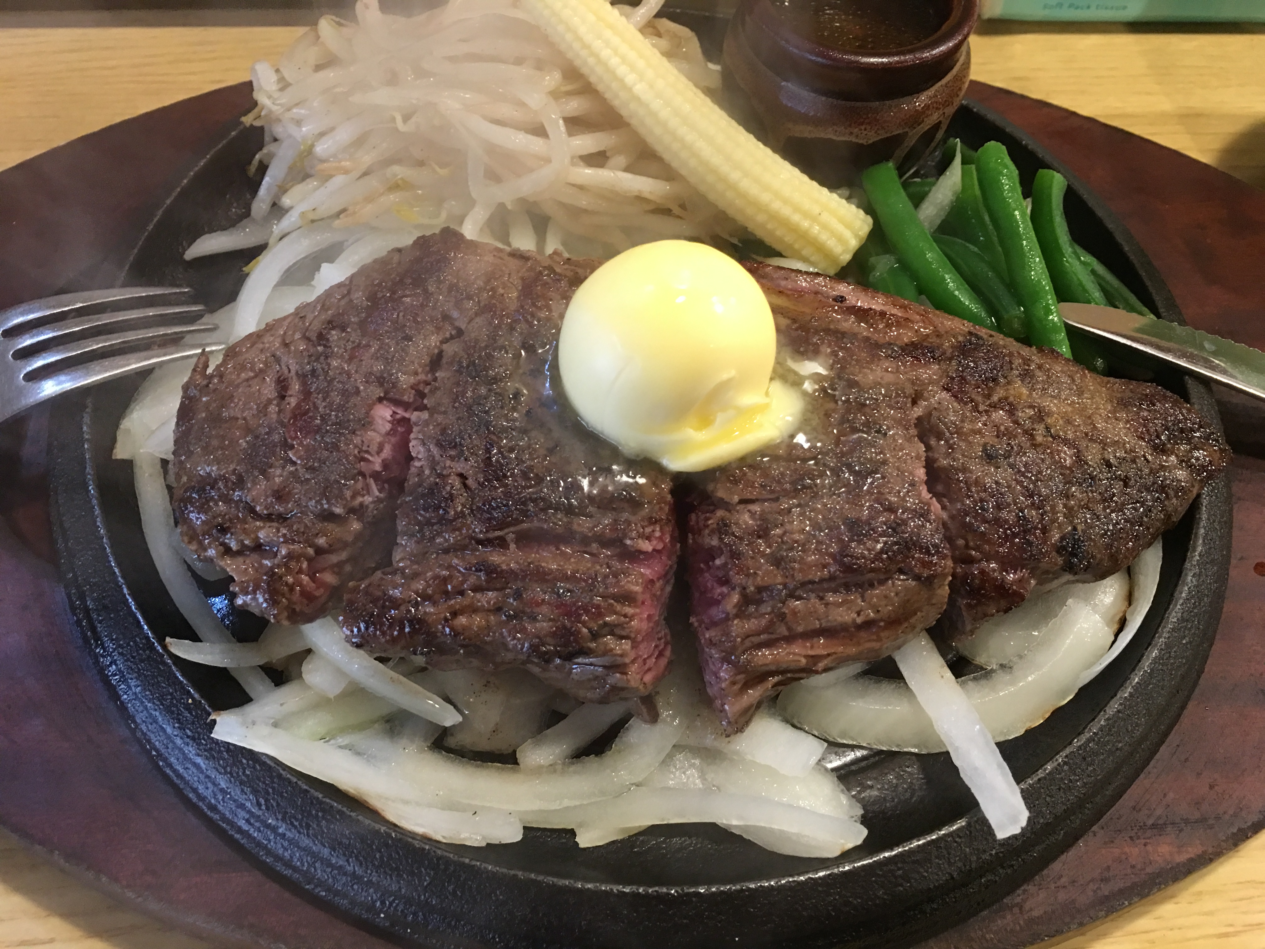 一橋学園 いきなりステーキより がっつりステーキ ロカボにも最適 ライスは抜いてね ワクドキ東京